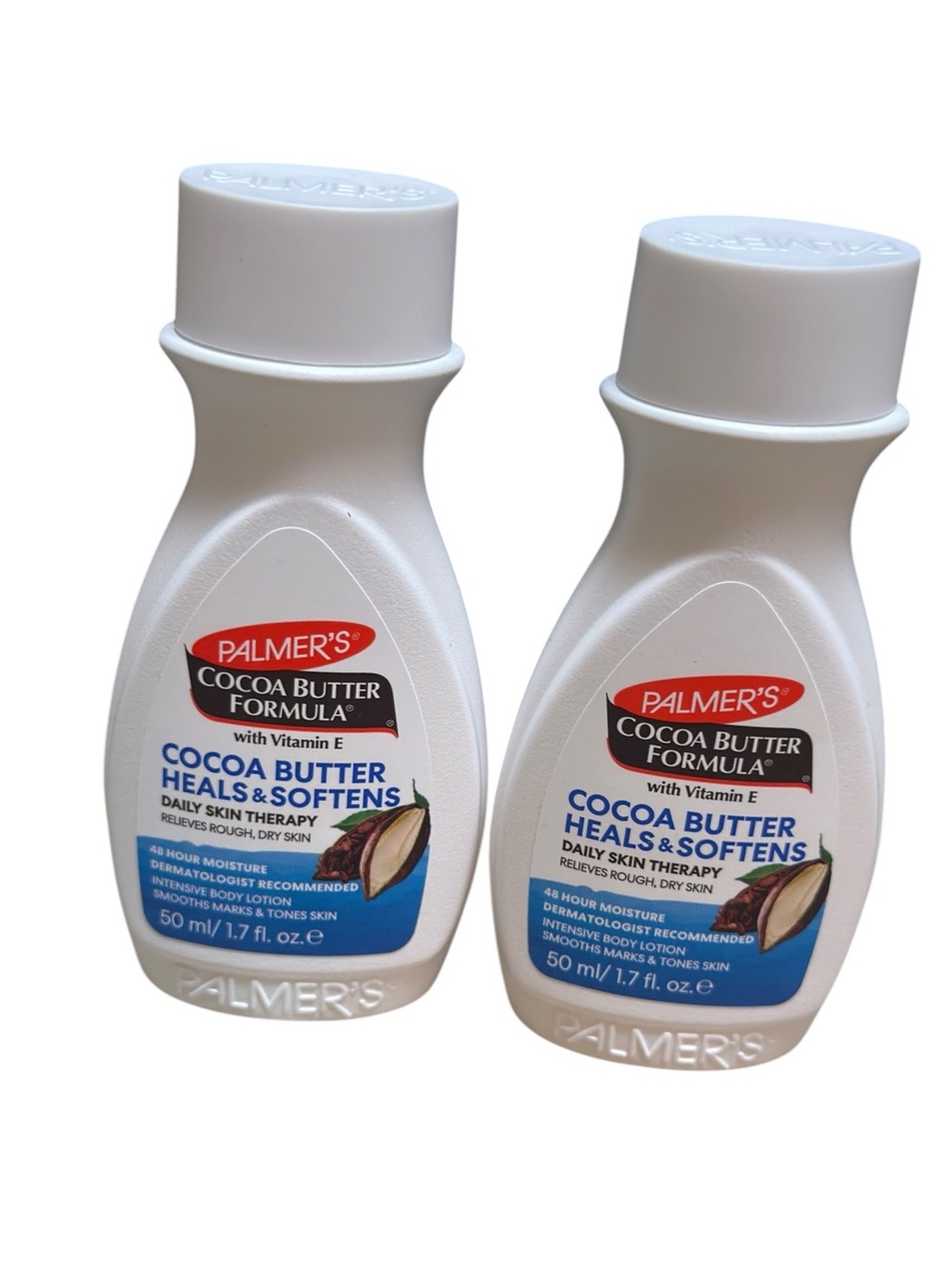 Set of 2 Palmer's Cocoa Butter Formula, with Vitamin E Travel Size NWT